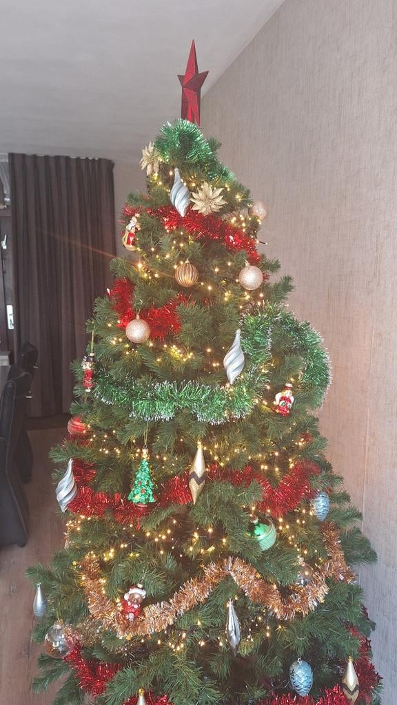 Kunst kerstboom, 200cm, Verzenden