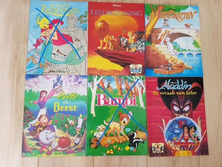 Vintage. Walt Disney. Boeken. Nog 4 titels., Boeken, Kinderboeken | Jeugd | onder 10 jaar, Zo goed als nieuw, Ophalen of Verzenden