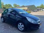 Opel Corsa 1.0 12V 3D 2006 Zwart, Auto's, Opel, Voorwielaandrijving, Zwart, Bedrijf, Handgeschakeld