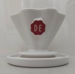 Douwe Egberts aardewerk koffiefilter met uitlekbordje NIEUW, Huis en Inrichting, Keuken | Servies, Overige typen, Nieuw, Ophalen of Verzenden
