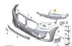 OEM BMW X3 G01 G08 iX3 G08 X4 G02 #51118081896 Groef Rechts, Ophalen of Verzenden, Nieuw, BMW