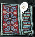 5 x Hunza Threadnet juwelentasjes 9 x 10 cm, Antiek en Kunst, Antiek | Kleden en Textiel, Ophalen