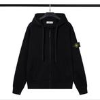 Stone Island Hoodie Zwart - XL - Nieuw, Ophalen of Verzenden, Nieuw, Zwart
