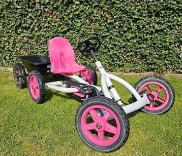 Berg Buddy wit/roze met aanhanger  beschikbaar voor biedingen