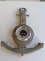 Barometer en thermometer in anker, Gebruikt, Ophalen of Verzenden, Barometer