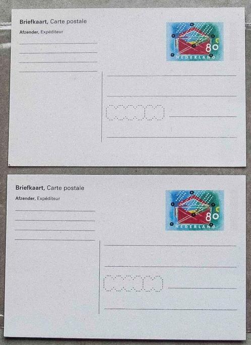 PTT Post 2 voormalige ongelopen briefkaarten, ongebruikt, Postzegels en Munten, Brieven en Enveloppen | Nederland, Briefkaart