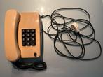 Telefoon uit jaren 80 beige met zwarte toetsen, Telecommunicatie, Vaste telefoons | Niet Draadloos, Ophalen of Verzenden, Zo goed als nieuw