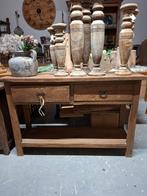 Dressoir sidetable 120, Huis en Inrichting, Kasten | Dressoirs, Ophalen, 100 tot 150 cm, Teakhout, Nieuw