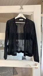 Margit Brandt Copenhagen mooi zwart kanten vestje mt L/XL, Ophalen of Verzenden, Zo goed als nieuw, Maat 46/48 (XL) of groter