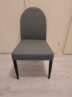 4 Eetkamerstoelen met metalen poten hoezen kunnen eraf., Huis en Inrichting, Stoelen, Ophalen, Zo goed als nieuw, Vier, Stof