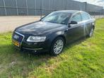 Audi A6 2.4 V6 130KW 2005 Zwart Technisch goed € 1500, Auto's, Audi, Voorwielaandrijving, Stof, Zwart, Zwart