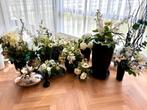 Grote collectie exclusieve zijden bloemstukken te koop, Huis en Inrichting, Woonaccessoires | Kunstplanten en Kunstbloemen, Ophalen