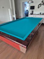 Wedstrijd biljart met ombouw, Ophalen of Verzenden, Zo goed als nieuw, Biljarttafel