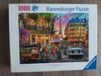 Ravensburger puzzel 1000 stukjes Paris in Dawn, compleet, Ophalen of Verzenden, 500 t/m 1500 stukjes, Zo goed als nieuw, Legpuzzel
