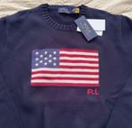 Polo Ralph Lauren Trui - Blauw met Amerikaanse vlag, Kleding | Dames, Truien en Vesten, Ophalen of Verzenden, Zo goed als nieuw