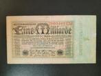 Duitsland Weimar pick 114 1923, Postzegels en Munten, Los biljet, Duitsland, Ophalen of Verzenden