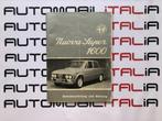 Alfa Romeo Nuova Super 1600 instructieboek 1976, Ophalen of Verzenden