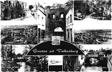 970025	Valkenburg	1964	Gelopen met postzegel                 beschikbaar voor biedingen