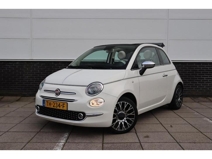 Fiat 500C 0.9 TwinAir Turbo Collezione * Uniek * Navi * Cabr, Auto's, Fiat, Bedrijf, Te koop, 500C, ABS, Airbags, Airconditioning