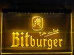 Led Lichtbord BITBURGER 3d neon look, Verzamelen, Biermerken, Ophalen of Verzenden, Nieuw, Reclamebord, Plaat of Schild, Overige merken