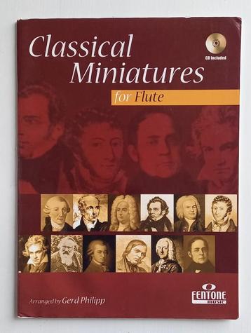 Dwarsfluitboek Classical Miniatures  beschikbaar voor biedingen