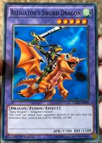 Yu-Gi-Oh! Alligator’s Sword Dragon LDK2 1st Edition !, Hobby en Vrije tijd, Verzenden, Zo goed als nieuw, Losse kaart, Foil
