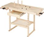 Werkbank werktafel timmerbank houtwerkbank GRATIS VERZONDEN!, Nieuw, Minder dan 70 cm, Bankschroef, Verzenden