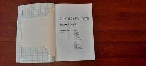Wiskunde A Getal & Ruimte havo A deel 2, 12e editie, Boeken, Schoolboeken, Zo goed als nieuw, Wiskunde A, HAVO, Ophalen of Verzenden