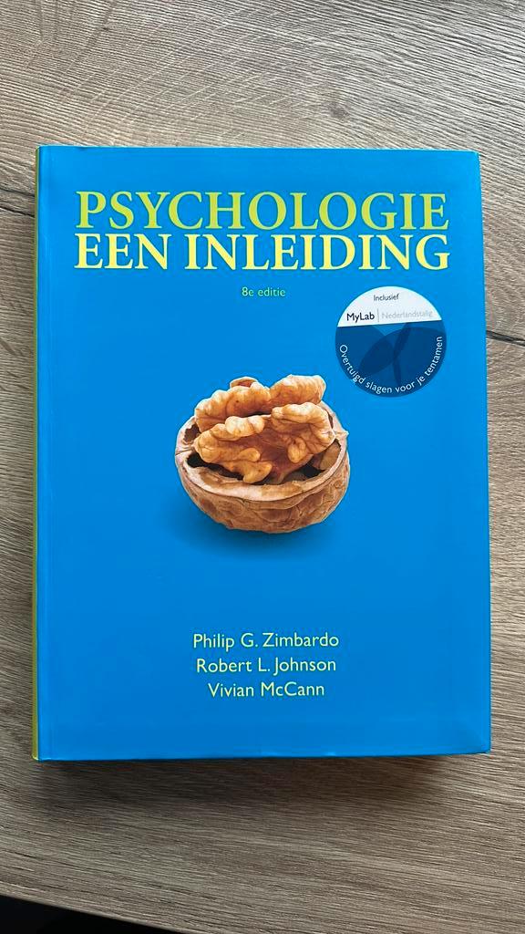 Philip Zimbardo - Psychologie, een inleiding, Boeken, Schoolboeken, Zo goed als nieuw, Nederlands, Overige niveaus, Ophalen of Verzenden