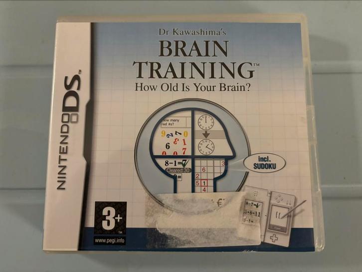 Dr. Kawashima’s Brain Training How Old Is Your Brain? (DS), Spelcomputers en Games, Games | Nintendo DS, Gebruikt, Puzzel en Educatief