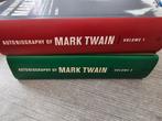 Autobiografie Mark Twain - Volume 1 & 2, Ophalen of Verzenden, Gelezen, Mark Twain, Kunst en Cultuur