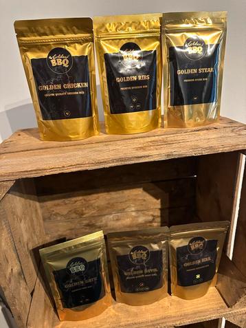 Nieuwe Golden BBQ Rubs - Diverse Smaken! beschikbaar voor biedingen