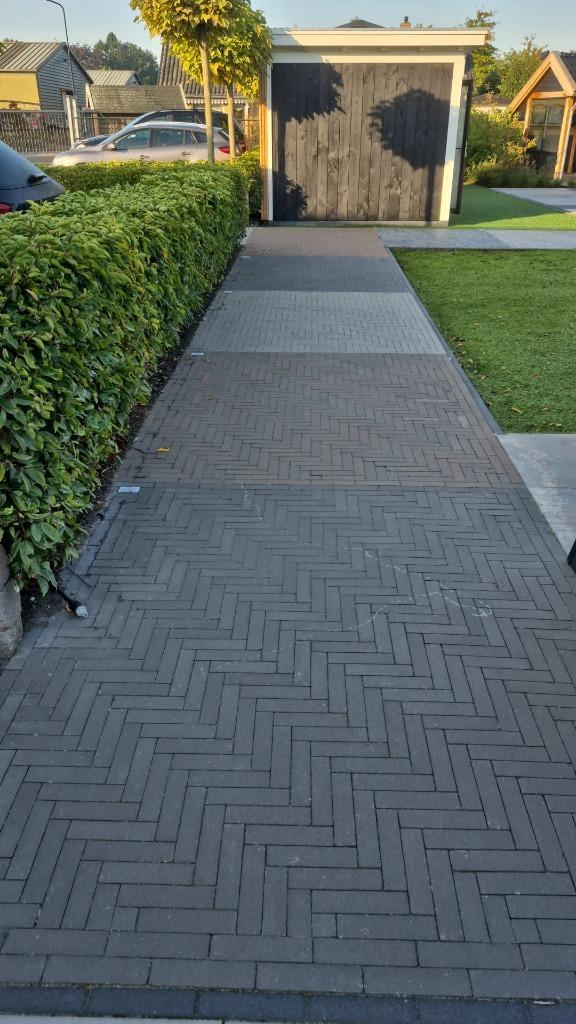 Betonklinkers te koop waalformaat verschillende kleuren, Tuin en Terras, Tegels en Klinkers, Zo goed als nieuw, Klinkers, Beton