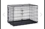 Honden bench XXL zwart, Ophalen, Gebruikt