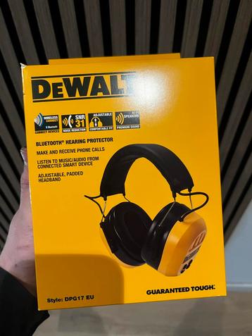 Dewalt Gehoorbescherming Bluetooth beschikbaar voor biedingen