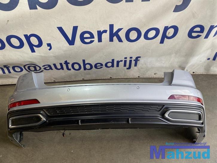 AUDI A6 C8 Sedan Grijs Zilver achterbumper bumper 2018+, Auto-onderdelen, Carrosserie en Plaatwerk, Bumper, Audi, Achter, Gebruikt