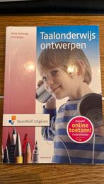 Henk Huizinga & Rolf Robbe - Taalonderwijs ontwerpen, Verzenden, Zo goed als nieuw, HBO, Henk Huizenga; Rolf Robbe