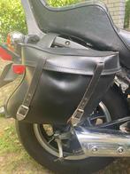 Leren motortassen (Zadeltassen), Motoren, Accessoires | Koffers en Tassen, Ophalen of Verzenden, Gebruikt