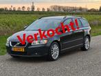 Volvo V50 2.4 Momentum /Goed onderhouden!/Leder/Trekh/Xenon/, Auto's, 700 kg, Stationwagon, 2435 cc, 1500 kg