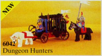 Lego Castle Lion Knights 6042 Dungeon Hunters   beschikbaar voor biedingen