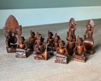 Houten Gamelan Orkest Beeldjes - Indonesië, Antiek en Kunst, Ophalen of Verzenden