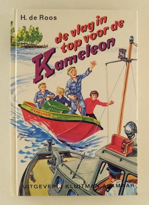 Roos, H. de - De vlag in top voor de Kameleon, Boeken, Kinderboeken | Jeugd | 10 tot 12 jaar, Gelezen, Fictie, Verzenden