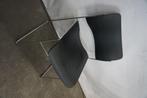 David Rowland 40/4 Howe Stoelen, stoel stapelbaar, Huis en Inrichting, Stoelen, Gebruikt, Drie, Zwart, Ophalen of Verzenden