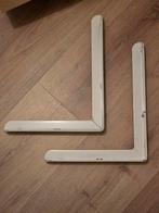 Witte Plankdragers - 300x250mm - Heavy Duty, Ophalen of Verzenden, Gebruikt, IJzer, Overige typen