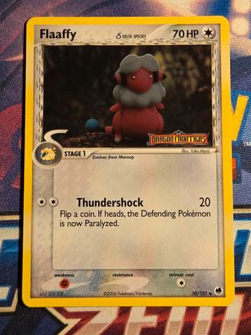 Flaaffy 30/101 EX Dragon Frontiers Reverse Holo - NM beschikbaar voor biedingen
