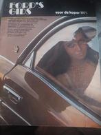 Ford's Gids voor de koper 1971, Ophalen of Verzenden, Gelezen, Ford, Ford