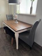 Eettafel, Huis en Inrichting, Ophalen, Gebruikt, Teakhout, 50 tot 100 cm