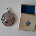 Penning Fokvee dag Stolwijk 1955 in originele doosje, Postzegels en Munten, Penningen en Medailles, Ophalen of Verzenden, Overige materialen