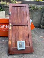Merbau Northgo Houten Deur, Doe-het-zelf en Verbouw, Ophalen, Gebruikt, 80 tot 100 cm, Buitendeur