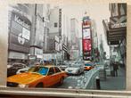 Mooi Canvas Schilderij New York kunstwerk, Ophalen of Verzenden